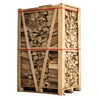2 Paletten Weißeiche und Buche/Hainbuche – Brennholzscheite 40 cm