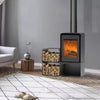 Holzofen Domino mit 2-stufigem Holzfach – 8,5 kW